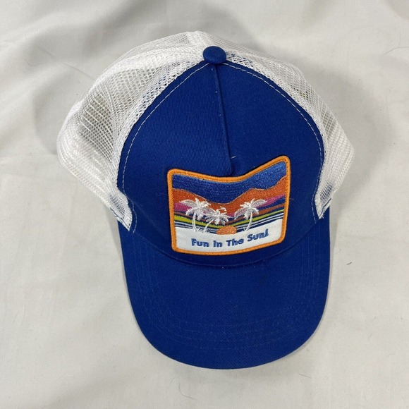 BANANA BOAT FUN IN THE SUN PATCH HAT CAP SNAPBACK ADJUSTABLE ONE SIZE FITS MOST - Picture 6 of 11